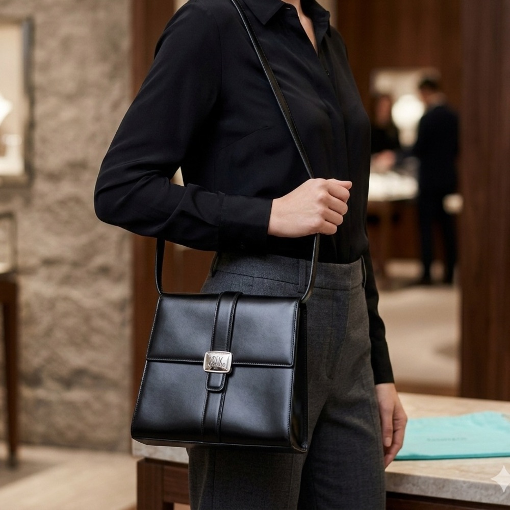 🆕 Tiffany & Co. Italy Leather Bag